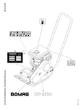 Bomag BP 6/30 Vibrating Plates Non Reversible Bomag BP 6/30 Walk-behind Vibrating Plates Non Reversible