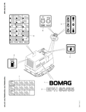 This comprehensive parts catalogue for the Bomag BPH 80/65 Reversible Vibrating Plates contains detailed schematics and diagrams of all parts and components. Download the PDF file for access to serial number 00810122 and publication number 101700001091.
