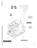 Bomag BPR 30/38 D-2 Vibrating Plates Reversible Bomag BPR 30/38 D-2 Walk-behind Vibrating Plates Reversible