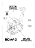 Bomag BPR 30/38 D-3 Vibrating Plates Reversible Bomag BPR 30/38 D-3 Walk-behind Vibrating Plates Reversible