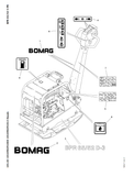 Bomag BPR 65/52 D-3 Vibrating Plates Reversible Bomag BPR 65/52 D-3 Walk-behind Vibrating Plates Reversible