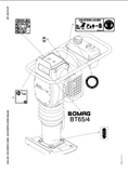 Bomag BT 65/4 Tamper Bomag BT 65/4 Tamper Walk-behind