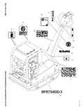 Bomag BPR 75/60 D-3 Vibrating Plates Reversible Bomag BPR 75/60 D-3 Walk-behind Vibrating Plates Reversible