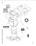 Bomag BT 75 Tamper Bomag BT 75 Tamper Walk-behind