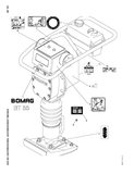 Bomag BT 55 Tamper Bomag BT 55 Tamper Walk-behind
