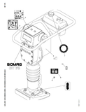 Bomag BT 75 Tamper Bomag BT 75 Tamper Walk-behind