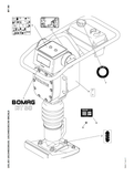 Bomag BT 50 Typ2 Tamper Bomag BT 50 Typ2 Tamper Walk-behind