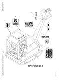 Bomag BPR 75/60 HD-3 Vibrating Plates Reversible Bomag BPR 75/60 HD-3 Walk-behind Vibrating Plates Reversible