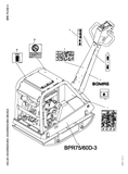 Bomag BPR 75/60 D-3 Vibrating Plates Reversible Bomag BPR 75/60 D-3 Walk-behind Vibrating Plates Reversible
