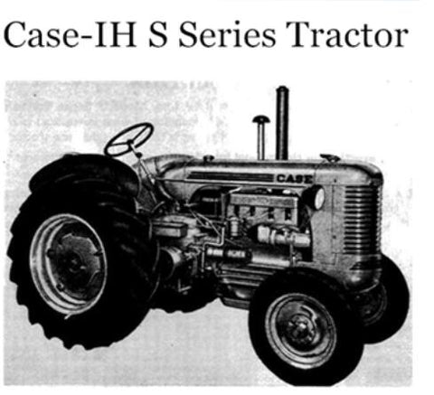 UNLOCK THE FULL POTENTIAL OF YOUR CASE-IH S SERIES TRACTOR WITH OUR COMPREHENSIVE OPERATOR’S MANUAL IN PDF FORMAT. 