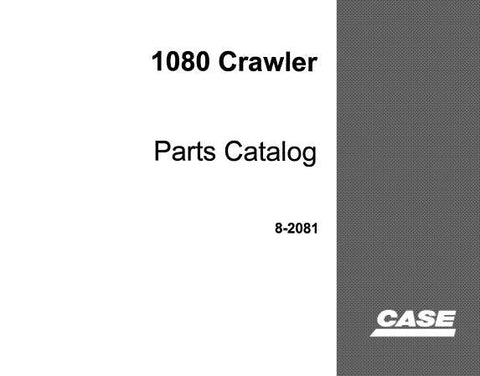 DISCOVER THE ULTIMATE RESOURCE FOR YOUR CASE 1080 CRAWLER WITH OUR COMPREHENSIVE PARTS CATALOGUE MANUAL IN PDF FORMAT.