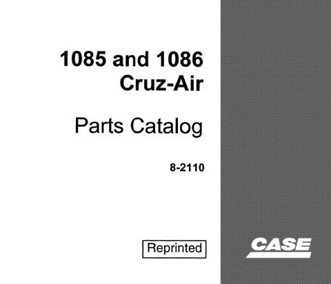 Discover the essential CASE 1085 and 1086 CRUZ Air Parts Catalog Manual, a comprehensive resource designed for aviation professionals and enthusiasts alike. This PFD file provides detailed information on all parts and components, ensuring you have the knowledge needed for maintenance and repairs.