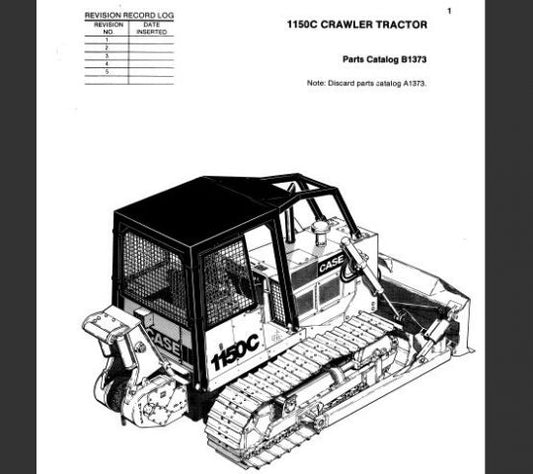 Discover the ultimate resource for your CASE 1150C Crawler with our comprehensive Parts Catalog Manual in PDF format. This essential guide provides detailed diagrams and part numbers, ensuring you can easily identify and order the components you need for maintenance and repairs.