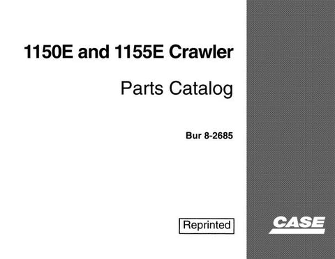 DISCOVER THE ULTIMATE RESOURCE FOR YOUR CASE 1150E AND 1155E CRAWLER WITH OUR COMPREHENSIVE PARTS CATALOGUE MANUAL IN PDF FORMAT. 