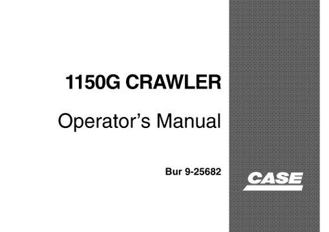 UNLOCK THE FULL POTENTIAL OF YOUR CASE 1150G CRAWLER WITH OUR COMPREHENSIVE OPERATORS MANUAL IN PDF FORMAT.