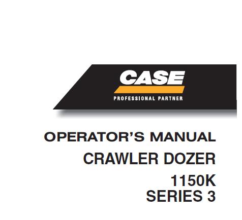 Discover the essential CASE 1150K Crawler Dozer Series 3 Operator’s Manual, available in a convenient PDF format. This comprehensive guide is designed to enhance your understanding and operation of the CASE 1150K, ensuring you get the most out of your equipment.