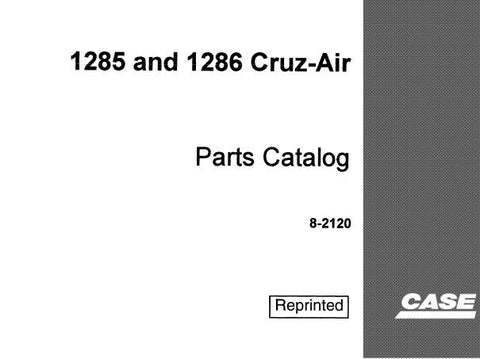 DISCOVER THE ULTIMATE RESOURCE FOR YOUR CASE 1285 AND 1286 CRUZ MACHINERY WITH OUR COMPREHENSIVE AIR PARTS CATALOGUE MANUAL IN PDF FORMAT. 