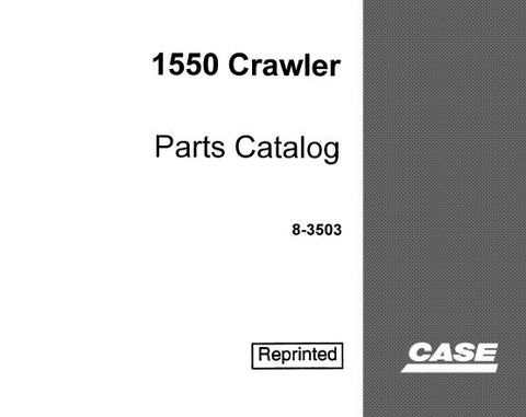 UNLOCK THE FULL POTENTIAL OF YOUR CASE 1550 CRAWLER EXCAVATOR WITH OUR COMPREHENSIVE PARTS CATALOGUE MANUAL IN PDF FORMAT.