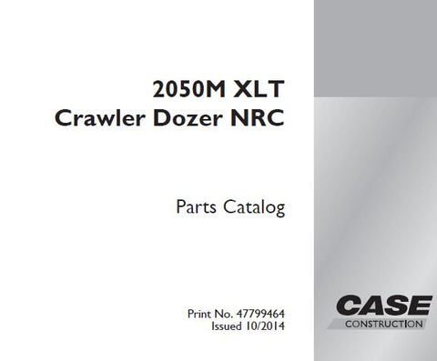 Discover the ultimate resource for your CASE 2050M XLT Crawler Dozer with our comprehensive NRC Parts Catalog Manual. This PDF file is meticulously designed to provide you with detailed information on every component, ensuring you have the knowledge needed for efficient maintenance and repairs.