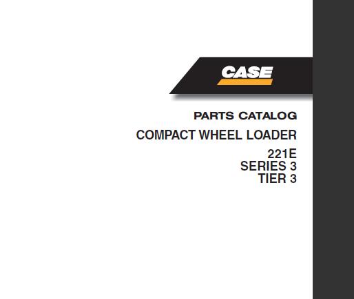Discover the ultimate resource for maintaining your CASE 221E Series 3 Compact Wheel Loader with our comprehensive Parts Catalog Manual. This PDF file is meticulously designed to provide you with detailed diagrams, part numbers, and specifications, ensuring you have everything you need for efficient repairs and maintenance.