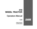 Discover the essential CASE 310 Wheel Tractor Operator’s Manual, now available in a convenient PDF format. This comprehensive guide is designed to enhance your understanding and operation of the CASE 310, ensuring you get the most out of your equipment. With detailed instructions and illustrations, you’ll find everything you need to operate your tractor safely and efficiently.
