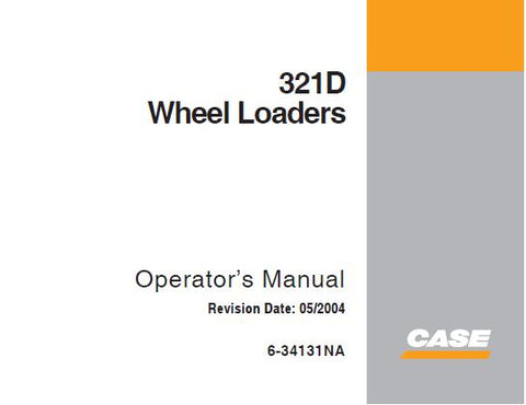 UNLOCK THE FULL POTENTIAL OF YOUR CASE 321D WHEEL LOADER WITH OUR COMPREHENSIVE OPERATORS MANUAL IN PDF FORMAT. THIS ESSENTIAL GUIDE PROVIDES DETAILED INSTRUCTIONS, MAINTENANCE TIPS, AND TROUBLESHOOTING ADVICE TO ENSURE OPTIMAL PERFORMANCE AND LONGEVITY OF YOUR EQUIPMENT. 
