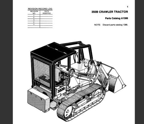 Discover the ultimate resource for your CASE 350B Crawler with our comprehensive Parts Catalog Manual in PDF format. This essential guide provides detailed diagrams and part numbers, ensuring you have everything you need for efficient maintenance and repairs.
