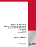 Unlock the full potential of your CASE 370, 420, 470, 500, 540, 580, and 620 ROWTRAC, STEIGER, and QUADTRAC Tier 4B (Final) machinery with the comprehensive Service Manual 47924539. This PDF file is an essential resource for operators and technicians, providing detailed insights into maintenance, troubleshooting, and repair procedures. With clear diagrams and step-by-step instructions, you can ensure optimal performance and longevity of your equipment, saving time and reducing downtime. Invest in this inval