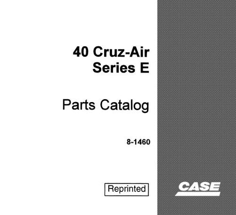 Discover the CASE 40 Series E CRUZ Air Parts Catalog Manual, your essential resource for maintaining and servicing your equipment. This comprehensive PDF file provides detailed diagrams, part numbers, and specifications, ensuring you have all the information you need at your fingertips.