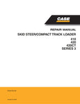 Unlock the full potential of your CASE 410, 420, and 420CT Series 3 Skid Steer with our comprehensive Repair Manual (PDF file 87634765). This essential guide provides detailed schematics, troubleshooting tips, and step-by-step repair instructions, ensuring you can maintain and repair your equipment with confidence. Whether you're a seasoned mechanic or a DIY enthusiast, this manual is designed to save you time and money, helping you keep your skid steer in peak operating condition. Don't let minor issues sl