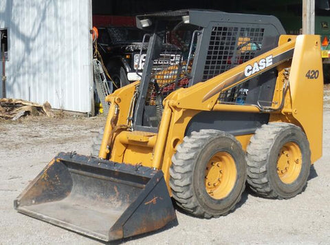 UNLOCK THE FULL POTENTIAL OF YOUR CASE 410 AND 420 SKID STEERS WITH OUR COMPREHENSIVE SERVICE REPAIR MANUAL IN PDF FORMAT.