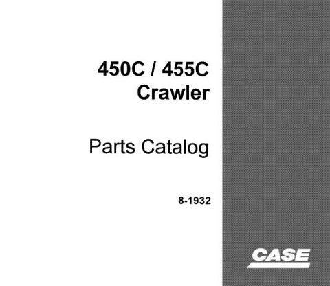 DISCOVER THE ULTIMATE RESOURCE FOR YOUR CASE 450C AND 455C CRAWLER WITH OUR COMPREHENSIVE PARTS CATALOGUE MANUAL IN PDF FORMAT. 