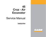 Unlock the full potential of your CASE 45 CRUZ-AIR Excavator with our comprehensive Service Repair Manual in PDF format. This essential guide provides detailed instructions and diagrams, ensuring you have the information needed to perform maintenance and repairs efficiently.