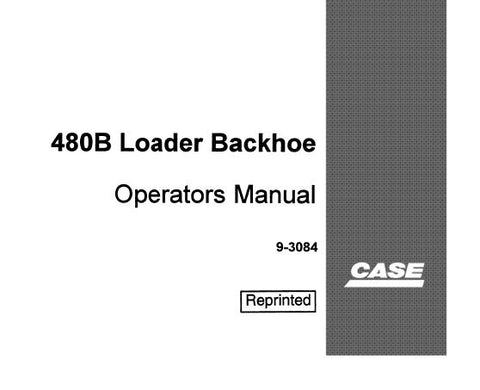 Discover the essential CASE 480B Backhoe Loader Operator's Manual, now available in a convenient PDF format. This comprehensive guide is designed to enhance your operational efficiency and ensure you get the most out of your backhoe loader. With detailed instructions and illustrations, you'll have all the information you need at your fingertips.
