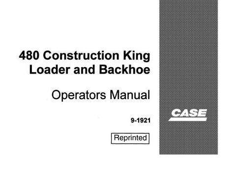Discover the essential CASE 480 Construction King Loader and Backhoe Operator’s Manual, now available in a convenient PDF format. This comprehensive guide is designed to enhance your operational efficiency and ensure you get the most out of your equipment. With detailed instructions and expert tips, you’ll navigate your loader and backhoe with confidence.