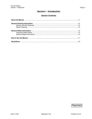 Unlock the full potential of your CASE 5.9 Liter engine with the comprehensive Engine Service Manual (6-11400) in PDF format. This essential guide provides detailed instructions, diagrams, and troubleshooting tips to ensure optimal performance and longevity of your engine. Whether you're a seasoned mechanic or a DIY enthusiast, this manual is your go-to resource for efficient maintenance and repair, making it easier than ever to keep your equipment running smoothly. Don't miss out on the opportunity to enha