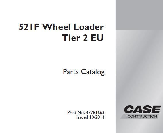 Discover the ultimate resource for maintaining your CASE 521F Wheel Loader with our comprehensive Tier 2 EU Parts Catalog Manual. This PDF file is meticulously designed to provide you with detailed parts information, ensuring you have everything you need for efficient repairs and maintenance.
