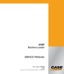 Unlock the full potential of your CASE 570T Backhoe Loader with the comprehensive Service Manual (Part Number: 47576089) in PDF format. This essential guide provides detailed instructions, diagrams, and troubleshooting tips to ensure your equipment operates at peak performance. Whether you're performing routine maintenance or tackling complex repairs, this manual is your go-to resource for maximizing efficiency and minimizing downtime. Invest in your machinery's longevity and reliability today!