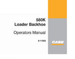 Discover the essential CASE 580K Phase 1 Backhoe Operator's Manual, available in a convenient PDF format. This comprehensive guide is designed to enhance your operational efficiency and ensure you get the most out of your backhoe. With detailed instructions and illustrations, it covers everything from basic operation to advanced maintenance techniques.