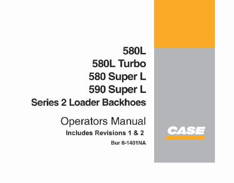 Discover the ultimate resource for your CASE 580L, 580L Tubo, 580 Super L, and 590 Super L Series 2 Loader Backhoes with our comprehensive Operator’s Manual in PDF format. This manual is designed to provide you with essential information, ensuring you operate your equipment safely and efficiently.