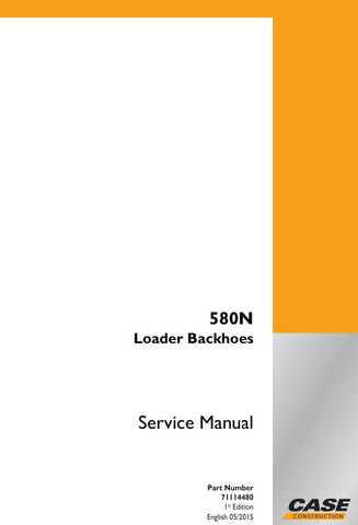 The CASE 580N Loader Backhoe Service Manual (Part Number: 71114480) is an essential resource for any operator or technician looking to maintain and repair their equipment efficiently. This comprehensive manual provides detailed instructions, diagrams, and specifications that ensure you have all the information needed to keep your backhoe in optimal working condition.