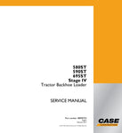  Unlock the full potential of your CASE 580ST, 590ST, and 695ST (Stage IV) machinery with the comprehensive Service Manual (48090752) in PDF format. This essential guide provides detailed maintenance procedures, troubleshooting tips, and technical specifications to ensure your equipment operates at peak performance. With easy navigation and clear illustrations, you can quickly find the information you need to keep your machines running smoothly and efficiently. Invest in this invaluable resource today and 