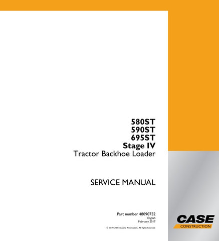  Unlock the full potential of your CASE 580ST, 590ST, and 695ST (Stage IV) machinery with the comprehensive Service Manual (48090752) in PDF format. This essential guide provides detailed maintenance procedures, troubleshooting tips, and technical specifications to ensure your equipment operates at peak performance. With easy navigation and clear illustrations, you can quickly find the information you need to keep your machines running smoothly and efficiently. Invest in this invaluable resource today and 