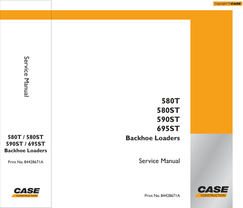  Enhance your maintenance capabilities with the CASE 580T, 580ST, 590ST, and 695ST Service Manual (Part No. 84428671A) in PDF format. This comprehensive guide provides detailed instructions, diagrams, and troubleshooting tips to keep your equipment running smoothly. Perfect for both seasoned professionals and DIY enthusiasts, this manual ensures you have the essential information at your fingertips to perform repairs and maintenance efficiently. Invest in this invaluable resource today and maximize the perf