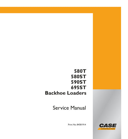 Unlock the full potential of your CASE 580T, 580ST, 590ST, and 695ST equipment with the comprehensive Service Manual (Part No. 84581914) available in a convenient PDF format. This essential guide provides detailed instructions, diagrams, and troubleshooting tips to ensure optimal performance and maintenance of your machinery. Whether you're a seasoned technician or a DIY enthusiast, this manual is your go-to resource for keeping your CASE equipment running smoothly and efficiently. Don't miss out on the 
