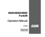 Enhance your operational efficiency with the CASE 584D / 585D / 586D Forklift Operator’s Manual, available in a convenient PDF format. This comprehensive guide is designed to provide you with essential information on the safe and effective use of your forklift, ensuring you maximize productivity while minimizing risks.