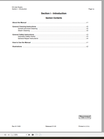 Discover the ultimate resource for your CASE 5.9 Liter engine with the comprehensive Engine Service