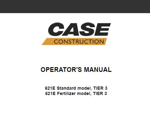 Discover the essential CASE 621E Tier 3 Wheel Loader Operator’s Manual, available in a convenient PDF format. This comprehensive guide is designed to enhance your operational efficiency and ensure you get the most out of your equipment. With detailed instructions and specifications, you can confidently navigate the features and capabilities of your wheel loader.