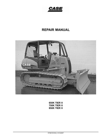 Unlock the full potential of your CASE 650K, 750K, and 850K Series 3 machinery with the comprehensive Repair Manual (Part No. 87364103) in PDF format. This essential guide provides detailed instructions, diagrams, and troubleshooting tips to ensure efficient maintenance and repair, helping you minimize downtime and maximize productivity. Perfect for both seasoned technicians and DIY enthusiasts, this manual is your go-to resource for keeping your equipment in top condition. Download now and take the first s