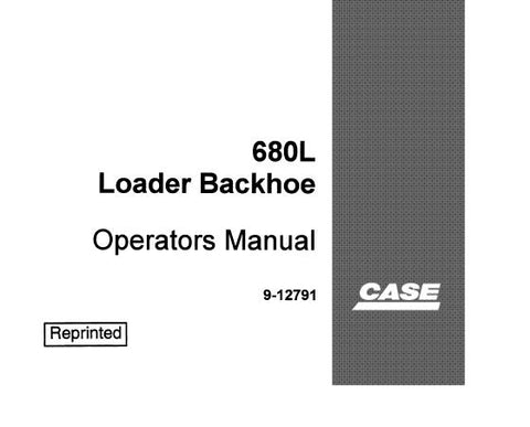 Discover the essential CASE 680L Loader Backhoe Operators Manual, designed to enhance your operational efficiency and ensure optimal performance of your equipment. This comprehensive PDF file serves as a vital resource for both novice and experienced operators, providing detailed instructions and insights into the machine's features and functionalities.